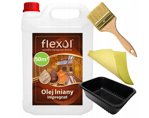 Huile lin imprégnation 5l - huile, de