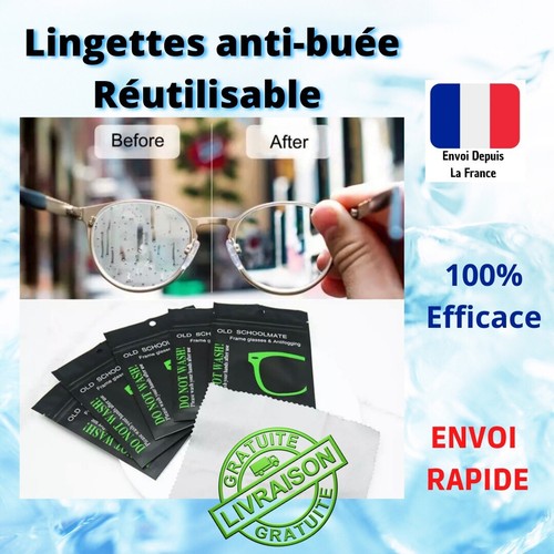 Chiffon anti buée lunette - chiffon,